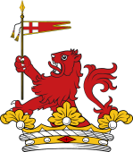 Family crest from Ireland for Wellesley (Baron Maryborough)