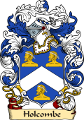 English or Welsh Family Coat of Arms (v.23) for Holcombe (Hole, Devonshire)