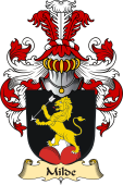 v.23 Coat of Family Arms from Germany for Milde