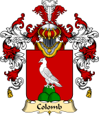 French Family Coat of Arms (v.25) Colomb