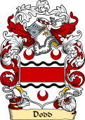English or Welsh Family Coat of Arms (v.23) for Dodd
