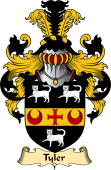 English Coat of Arms (v.23) for the family Tyler II