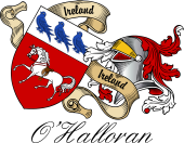 Sept (Clan) Coat of Arms from Ireland for O'Halloran