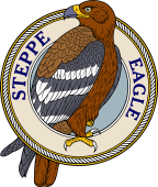 Birds of Prey Clipart image: Steppe Eagle-M