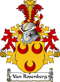 Dutch Coat of Arms for Van Rosenberg