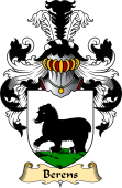 English Coat of Arms (v.23) for the family Berens