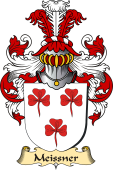 v.23 Coat of Family Arms from Germany for Meissner
