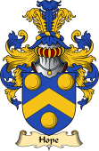 English Coat of Arms (v.23) for the family Hope