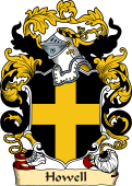 English or Welsh Family Coat of Arms (v.23) for Howell