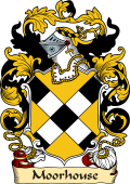 English or Welsh Family Coat of Arms (v.23) for Moorhouse (or Morehouse Yorkshire)