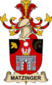 Republic of Austria Coat of Arms for Matzinger
