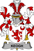 Irish Coat of Arms for Keogh or McKeogh