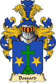 French Family Coat of Arms (v.23) for Bossard