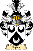 English Coat of Arms (v.23) for the family Ryder