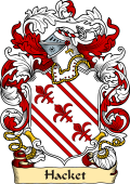 English or Welsh Family Coat of Arms (v.23) for Hacket (London and Buckinghamshire)