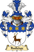 Irish Family Coat of Arms (v.23) for Rutledge