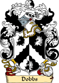English or Welsh Family Coat of Arms (v.23) for Dobbs (Yorkshire)