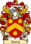 English or Welsh Family Coat of Arms (v.23) for Avery