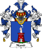 Italian Family Coat of Arms (v.25b) Nanti