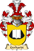 v.23 Coat of Family Arms from Germany for Gerhardt