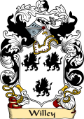 English or Welsh Family Coat of Arms (v.23) for Willey (or Wiley)