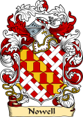 English or Welsh Family Coat of Arms (v.23) for Nowell (Staffordshire)