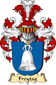 v.23 Coat of Family Arms from Germany for Freytag