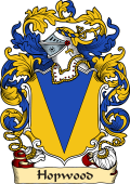 English or Welsh Family Coat of Arms (v.23) for Hopwood (Shropshire)