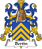 Coat of Arms from France for Bertin