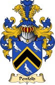English Coat of Arms (v.23) for the family Penfold