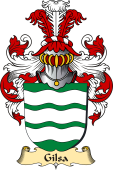 v.23 Coat of Family Arms from Germany for Gilsa
