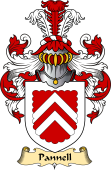 English Coat of Arms (v.23) for the family Pannell