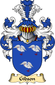 English Coat of Arms (v.23) for the family Gibson