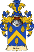 French Family Coat of Arms (v.23) for Godet
