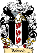 English or Welsh Family Coat of Arms (v.23) for Badcock (Middlesex)