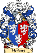 English or Welsh Family Coat of Arms (v.23) for Herbert