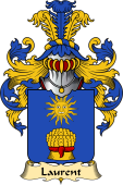 French Family Coat of Arms (v.23) for Laurent