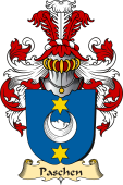 v.23 Coat of Family Arms from Germany for Paschen