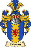 English Coat of Arms (v.23) for the family Coleman