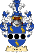 English Coat of Arms (v.23) for the family Pearce II