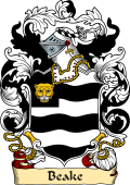English or Welsh Family Coat of Arms (v.23) for Beake (Dorsetshire)