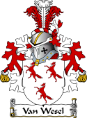 Dutch Coat of Arms for Van Wesel