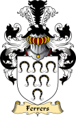 English Coat of Arms (v.23) for the family Ferrers