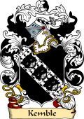 English or Welsh Family Coat of Arms (v.23) for Kemble (Lamborne, Berkshire)