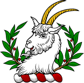 Family crest from Scotland for Stamfield (Newmills)