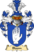 English Coat of Arms (v.23) for the family Bloom