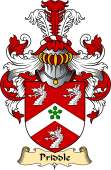 English Coat of Arms (v.23) for the family Priddle