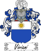 Araldica Italiana Coat of arms used by the Italian family Viviani