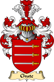 English Coat of Arms (v.23) for the family Chute