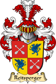 v.23 Coat of Family Arms from Germany for Reitsperger